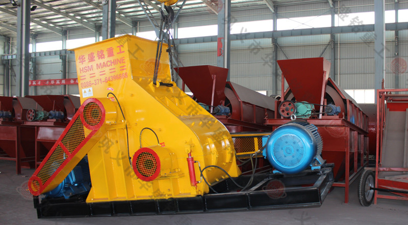 时产量120吨双级锤式粉碎机发往黑龙江